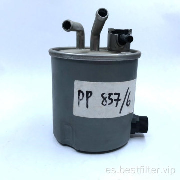 Separador de agua de combustible para generador diésel PP857-6